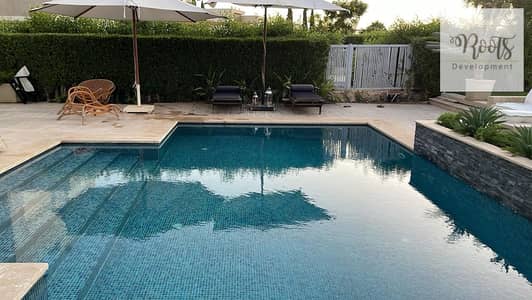 للبيع فيلا متشطبه اول صف على الجولف فى هاسياندا باي - الساحل الشمالى For sale villa , first row on the golf course in Hacienda Bay - North Coast