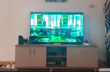 ترابيزه ووحده tv وجزامه جداد بحاله الزيرو