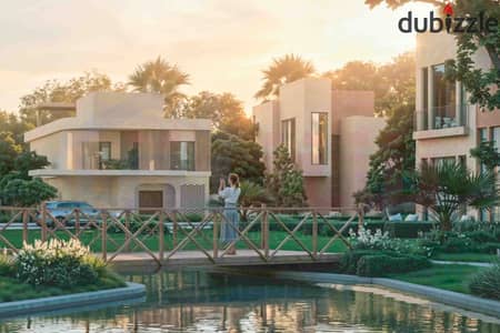 Townhouse Villa for Sale, 205 sq m, directly opposite Carrefour on the lagoon
