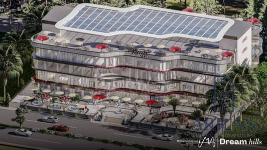 Own a 53-meter clinic in Hadayek October, opposite the investors, with a down payment of 265,000