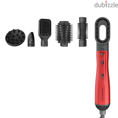 Rush Brush Hair Styler +6 - Red
