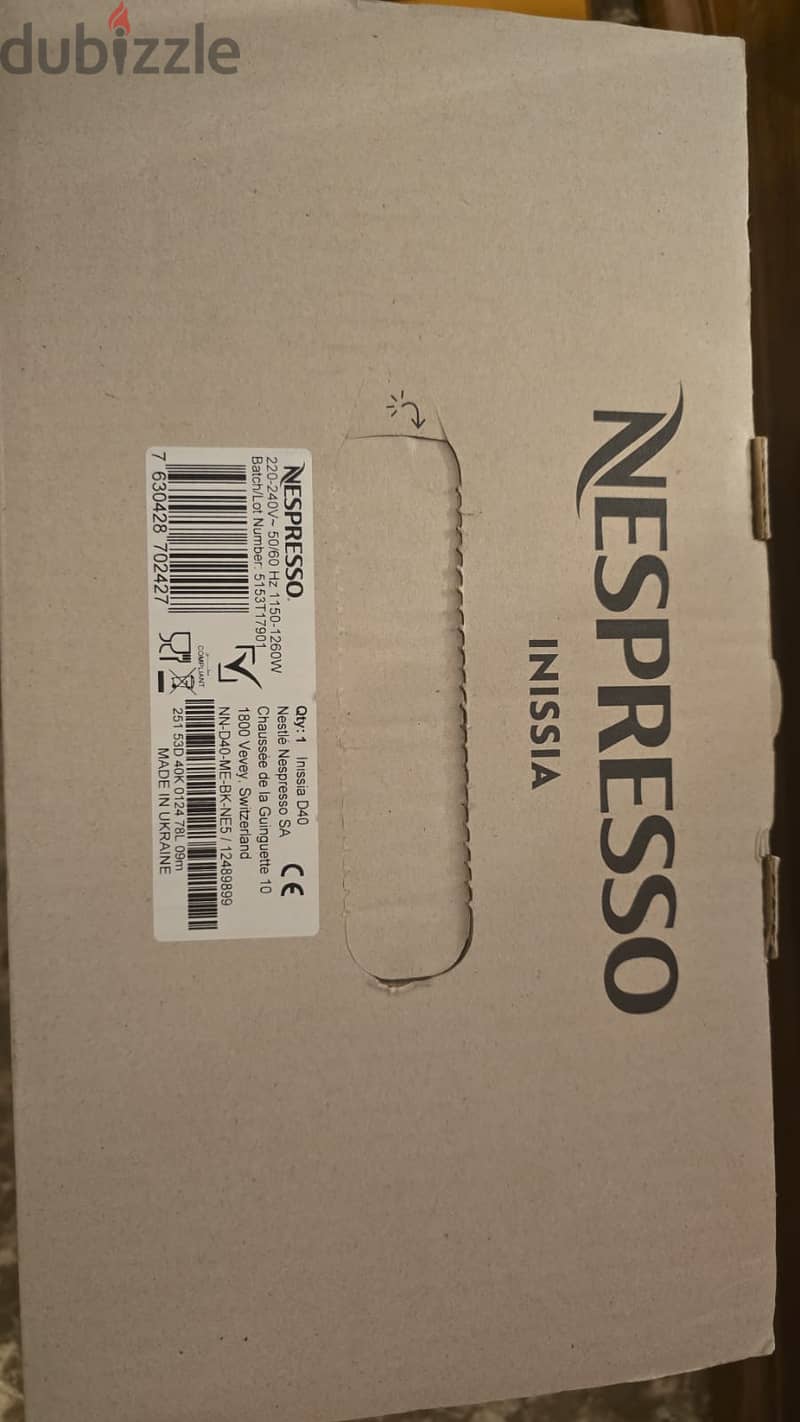 Nespresso INISSIA 1