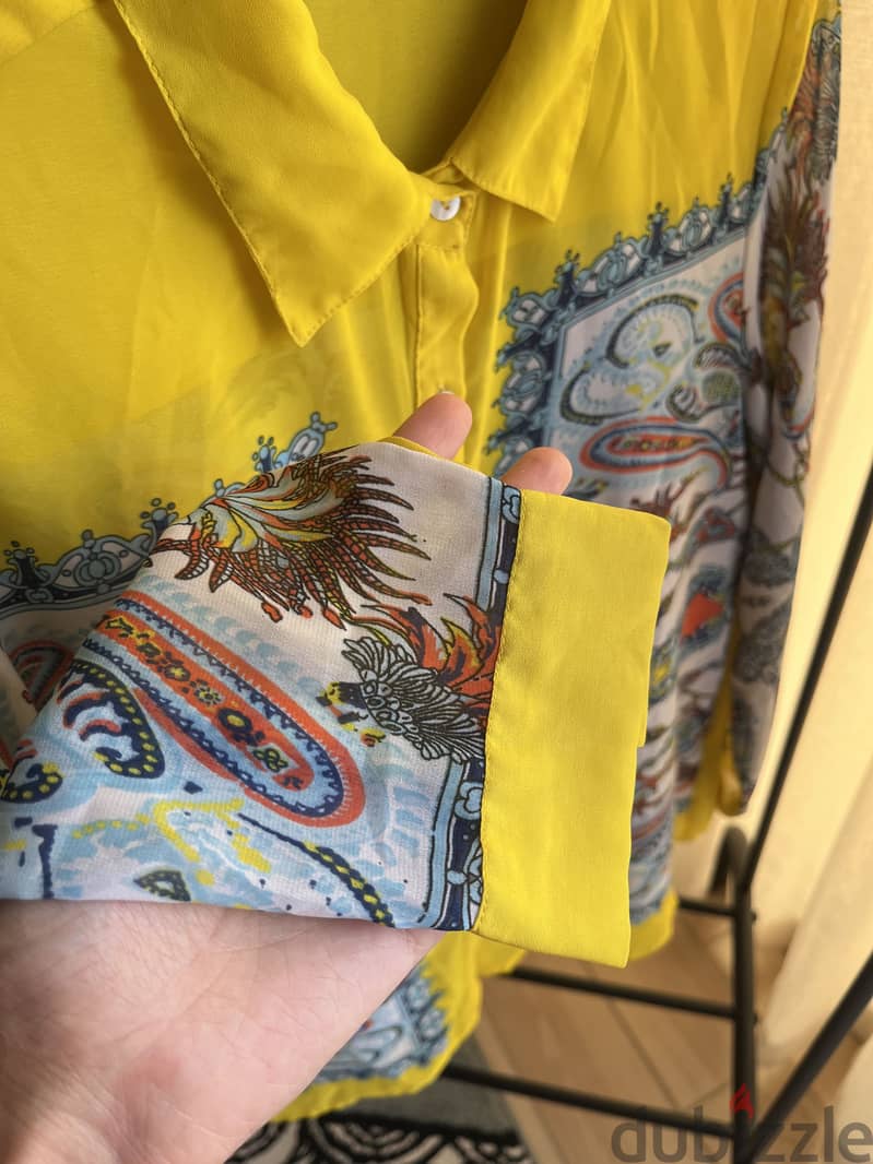 Yellow blouse / multi colors 2