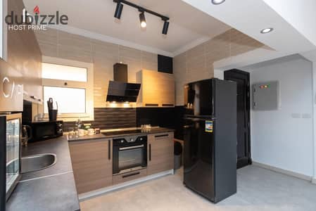 A distinctive apartment for sale in Al Rehab, Phase 7, fully furnished, installments remaining.