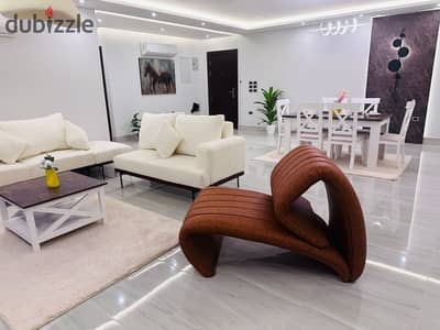 Furnished apartment for rent in Lake View Residence, ultra super luxury finishing
