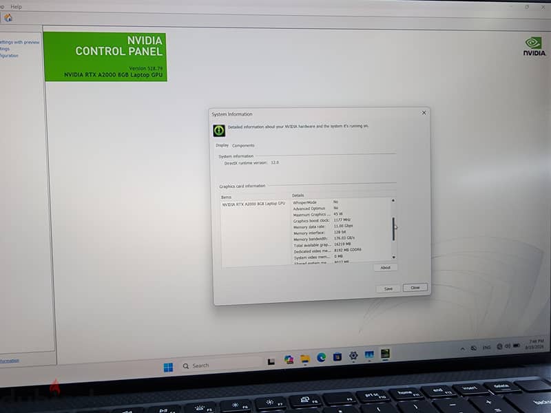 Dell precsion 5570 8