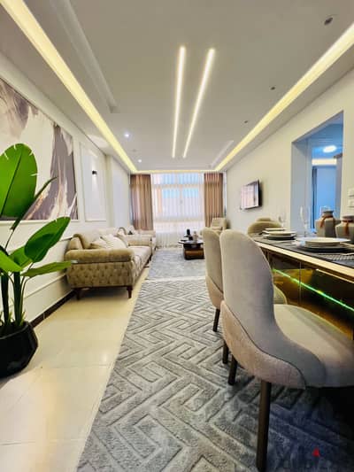 Apartment with furniture and electrical appliances, luxurious and distinctive finishing, next to Fathallah Market, Al-Nakheel Beach