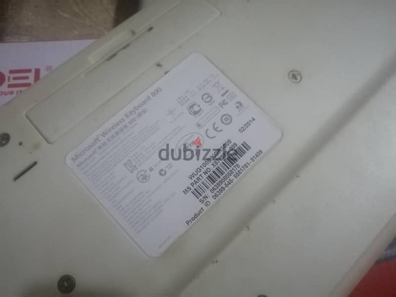 Microsoft keyboard and mouse 1