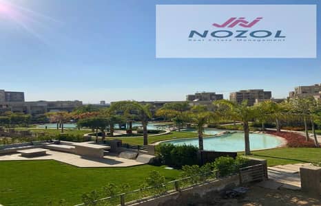 Twin house Villa for sale fully finished lagoon view Ready To Move at The Square Compound Sabbour New Cairo