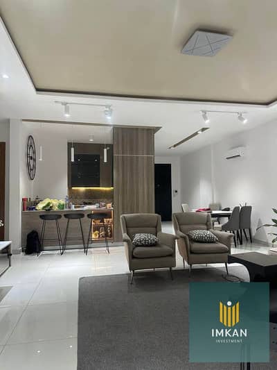 Two-bedroom apartment for immediate delivery in Mayan El Shorouk Compound; features ultra-super-lux finishing and a spacious layout with a north-facin