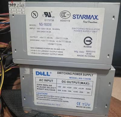 Dell and Star Max PSU
