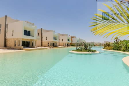 Fully Finished Chalet for Sale in Al Masyaf Ras El Hekma | Double Sea & Lagoon View | North Coast | Near Fouka Bay , Azha , Naia Bay , Mountain View