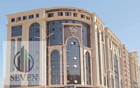 مكتب اداري للايجار 90 م مكيف للشركات في جراند بلازا الحجاز ، زهراء المعادي