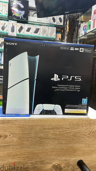 New Sealed ps5 Slim Digital 825 GB