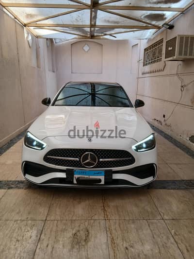 Mercedes-Benz C200 2022 Amg night package  الشكل الجديد مرسيدس  سي 200