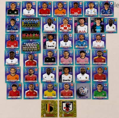 مجموعة ستيكرات كأس العالم قطر 2022 Panini أصلية 