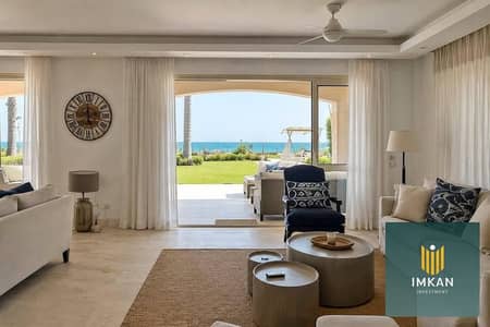 Chalet for sale at the lowest price in New Alamein, fully finished, with a down payment of 790,000 EGP. Located in Glee Village, next to the Latin Qua