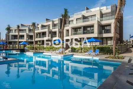 بسعر لقطة شالية متشطب للبيع استلام فوري Sea View لافيستا رأي العين السخنة بالقرب من ماونتن فيو
