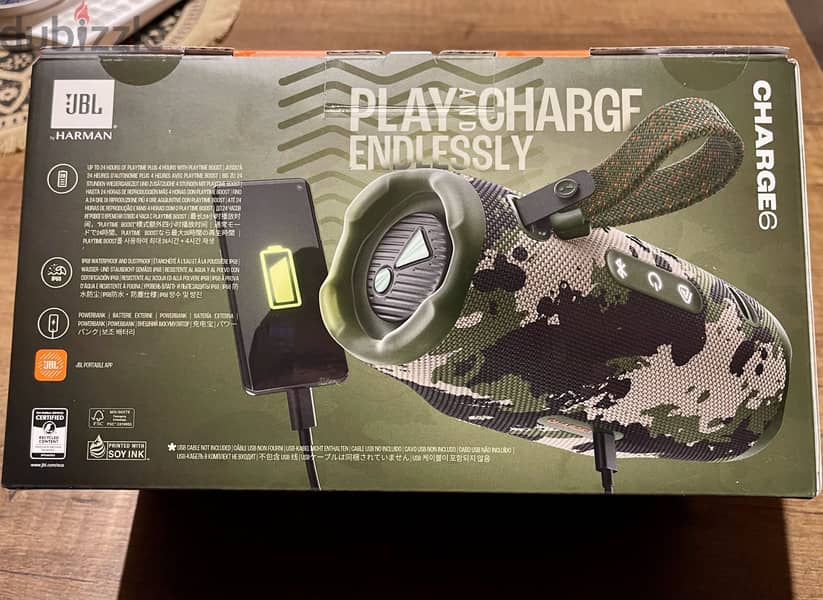 Sealed new JBL Charge 6 1