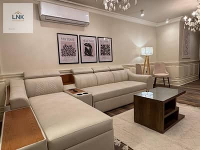 Luxury Furnished Apartment for Rent in Madinaty B6 | 107 sqm | Premium English Decor | Villas & Wide Garden View