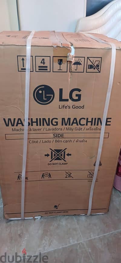 غساله LG جديده بالكرتونه