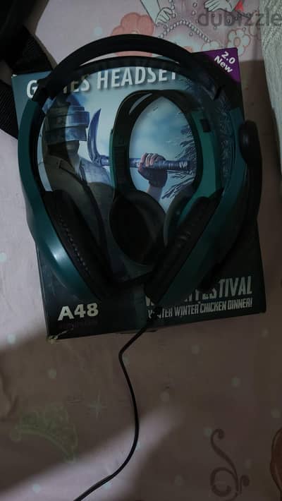 سماعة ألعاب A48 Games Headset بحالة الزيرو بالعلبة