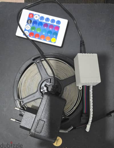 2 soft box , 1 led strip rgb for sale