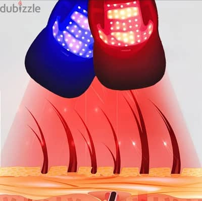 القبعه الذكيه لعلاج فروه الراس وتساقط الشعر والصلع