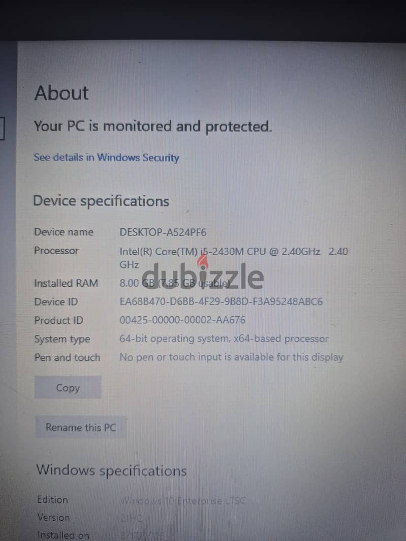 لابتوب core i5 2