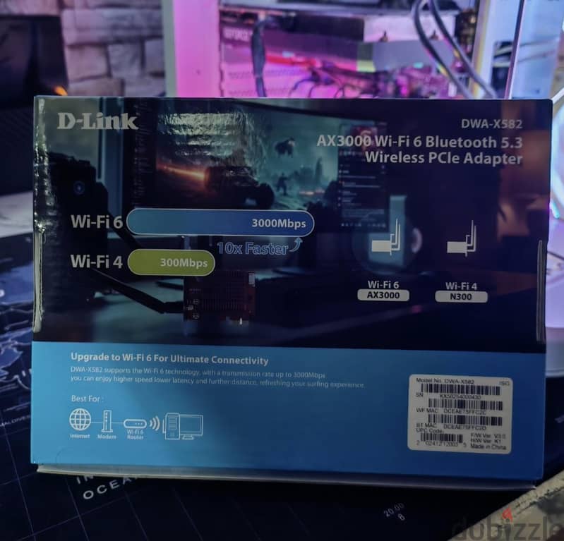 D-link ax 3000 wifi & Bluetooth 1
