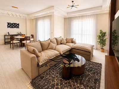 شقة أول سكن مفروشة بتصميم عصري في فيلات