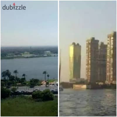 شقه ٤٥٠ متر كورنيش النيل إطلالة رائعه