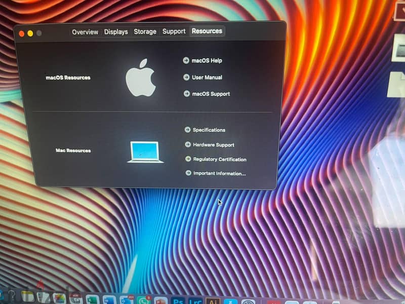 MacBook Air 2017 – Core i5 – 8GB RAM 9