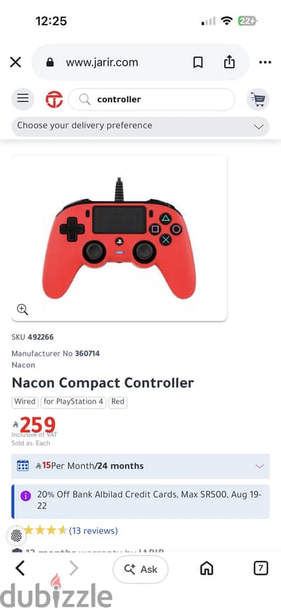 Nacon Compact Controller