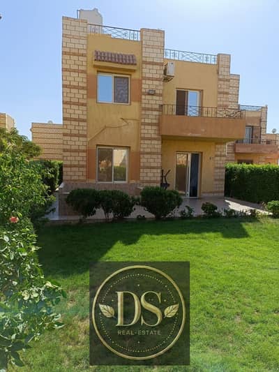 Villa in Ain Sokhna, area of ​​125 square meters + garden + roof, immediate receipt, ultra super luxury