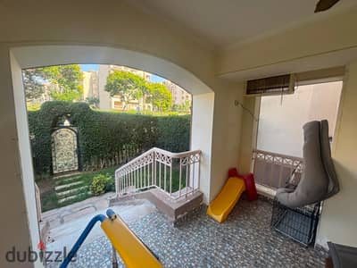 For Sale | Apartment 158m + 60m Garden with Wide Garden Sea View in B1 Madinaty (Model 300) - Cash Only, Steps to Club and Services
