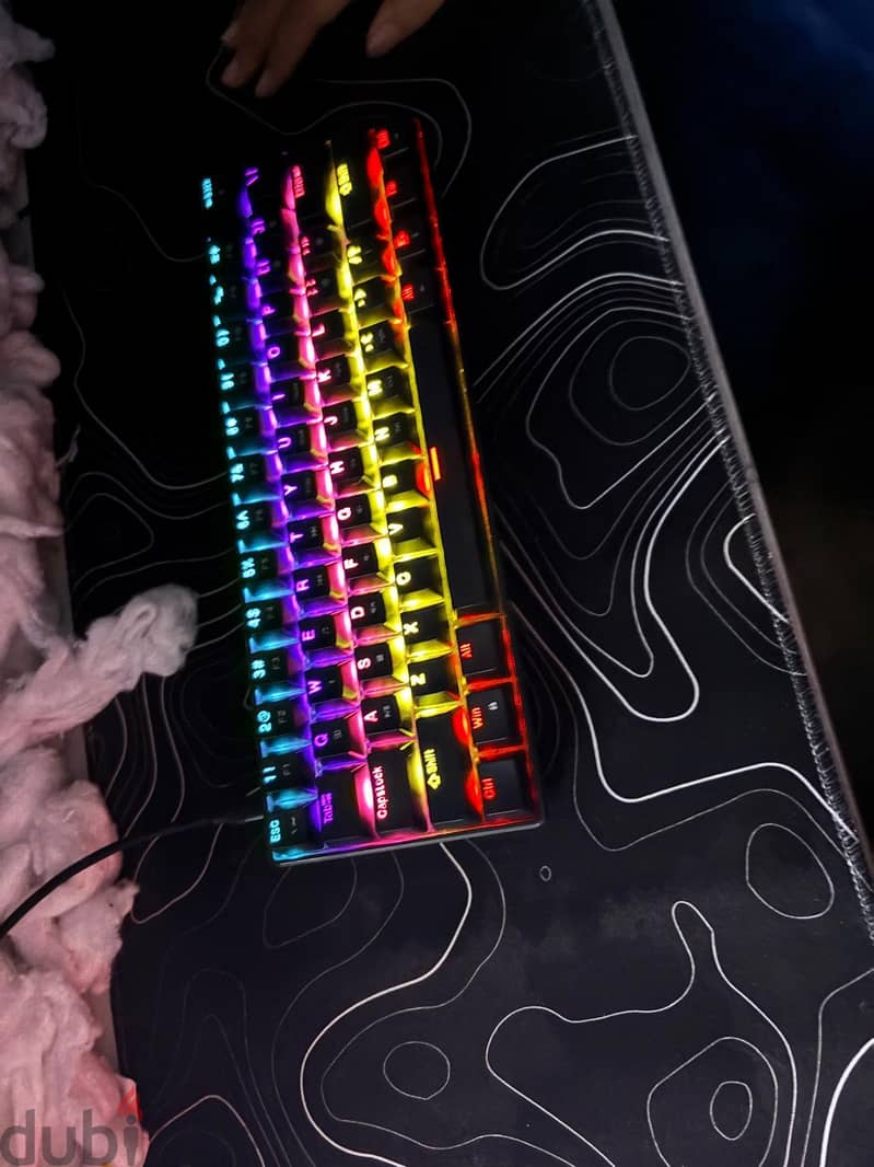 wired gaming keyboard 60% Type G61 1