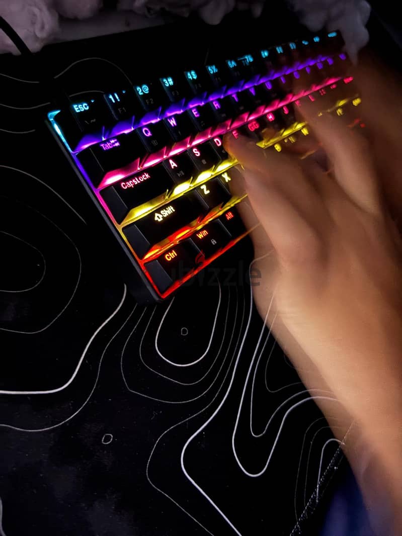 wired gaming keyboard 60% Type G61 4
