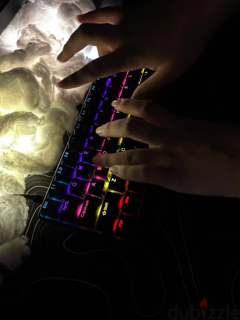wired gaming keyboard 60% Type G61 6