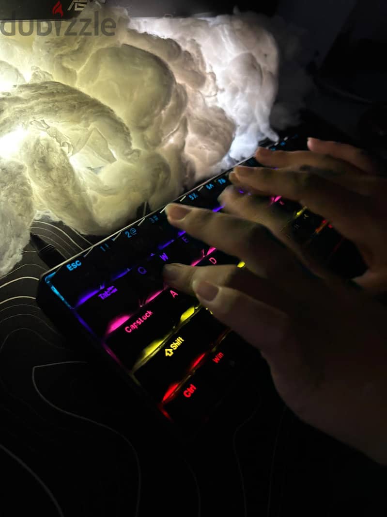 wired gaming keyboard 60% Type G61 7
