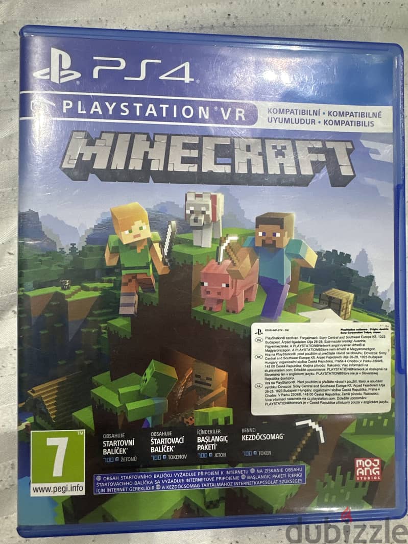 Minecraft ps4 compatable with VR 1
