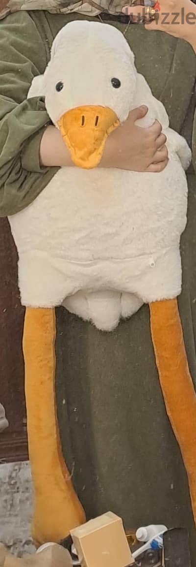 long white goose