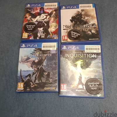 PS4 used games