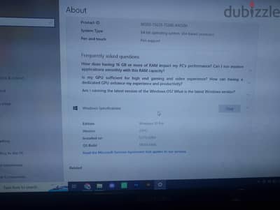 كيسة hp amd a8 20gb ram r7