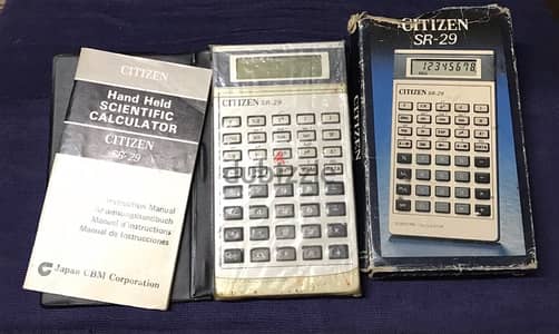 ألة حاسبة علمية سيتزين Citizen scientific  calculator