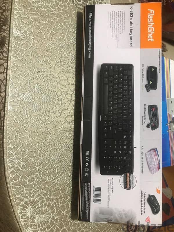 جملة 200 كيبورد K-302 PS2 جديد زيرو بالكرتونة - كفر سعد دمياط 1