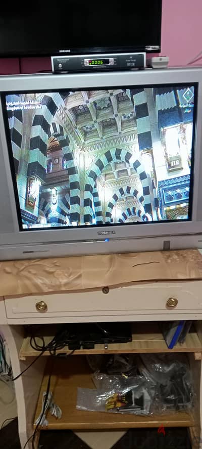 تليفزيون توشيبا 29بوصه شاشه فلات