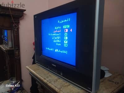 توشيبا sd ٢١ بوصه ومعاها رسيفر ترومان sd