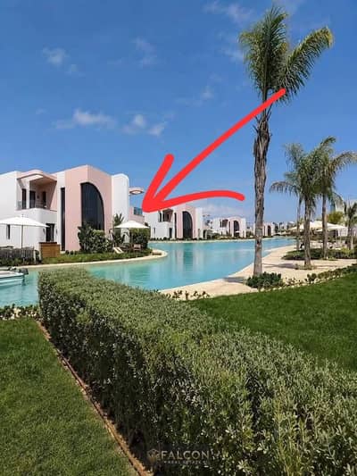 Ready to move 1st Row Crystal Lagoon Loft + Garden (28% Off) in JUNE by SODIC North Coast Mins from La Vista Ras El Hekma & Fouka Bay & Caesar & Ogami