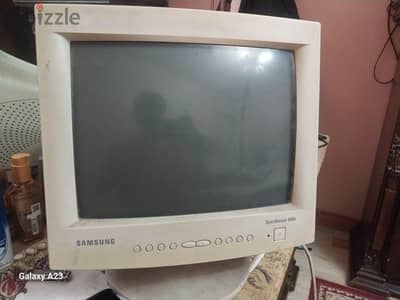 شاشة سامسونج CRT قديمة Samsung SyncMaster 450b بحالة ممتازة